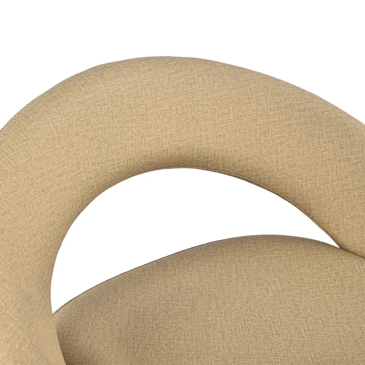 Gold Black Swivel Retro Wedding Bar Stool High Chair For Casino