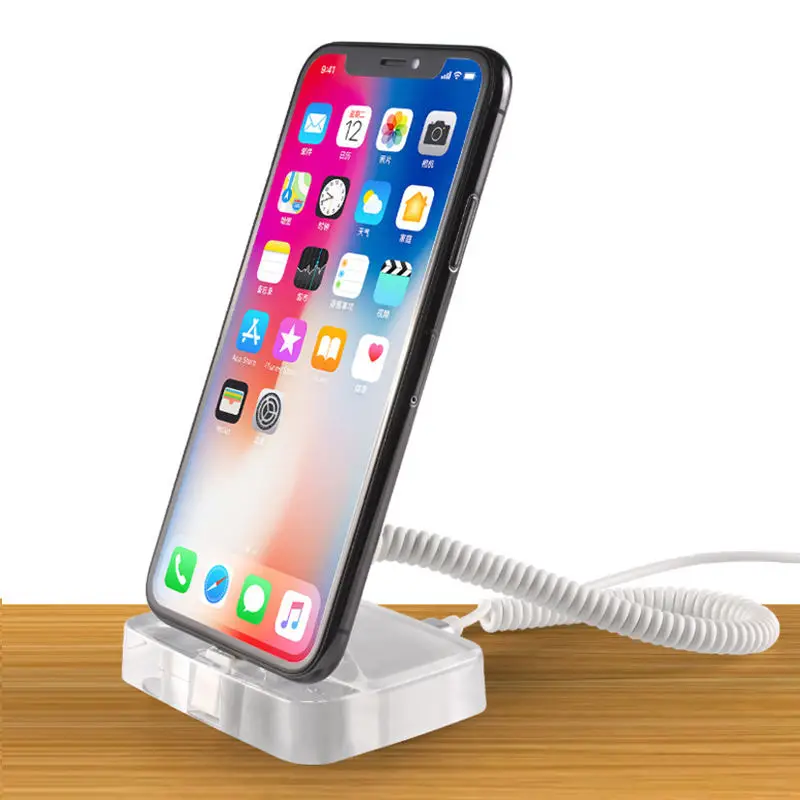 Подставка для охранной сигнализации мобильного телефона противокражный держатель сотовых телефонов безопасный