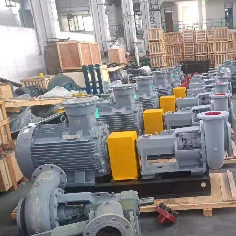 High Performance Sludge Pumping Slurry Horizontal Centrifugal Slurry Pump