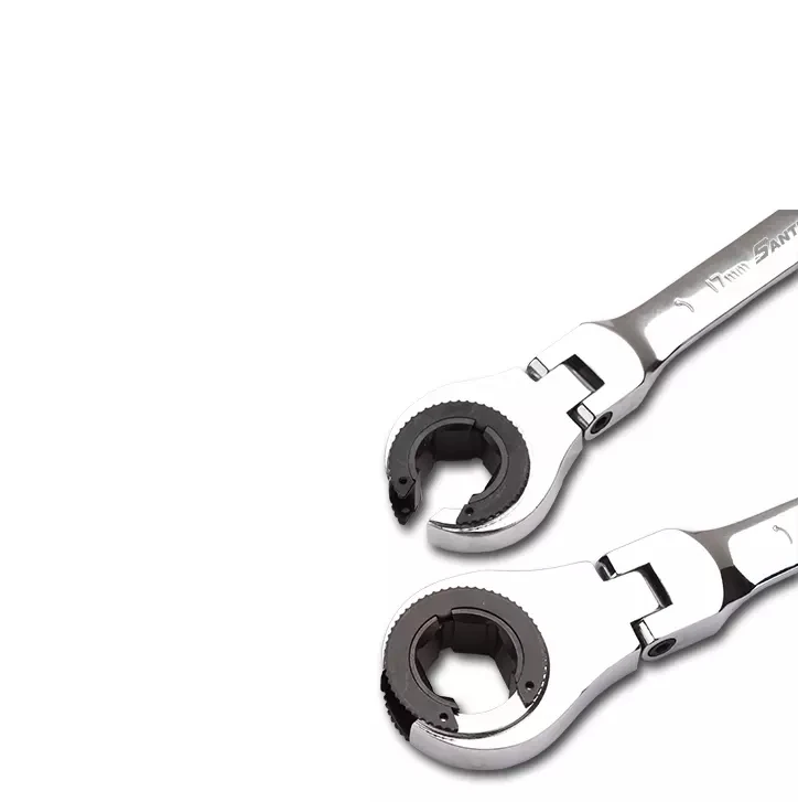 Customized OEM Mini Multi Sizes Chrome Vanadium Steel Combination Ratchet Spanner Wrenches Set