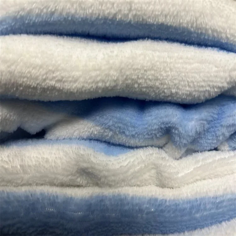 Thickened Leopard Printing Winter Warm Fleece for Sofa Couch Bed 100% Polyester Flannel Fabric