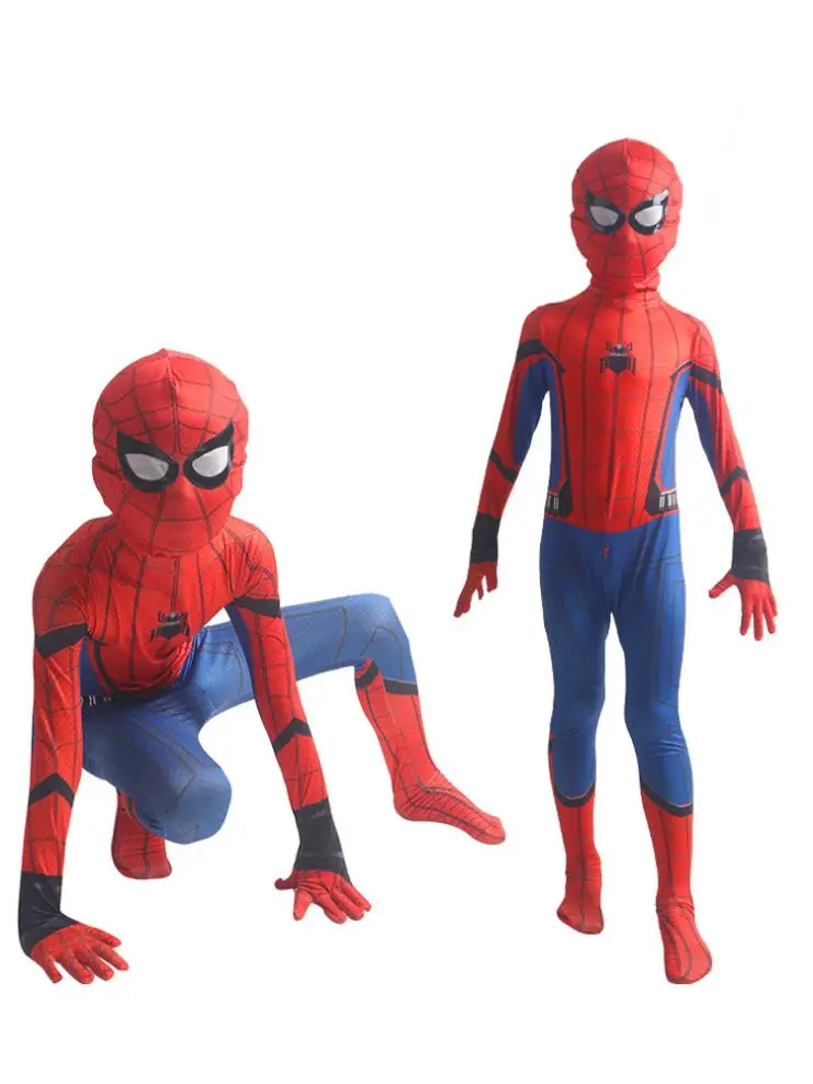 Superhero Spider Man Zentai Suit Spiderman Costume For Kids