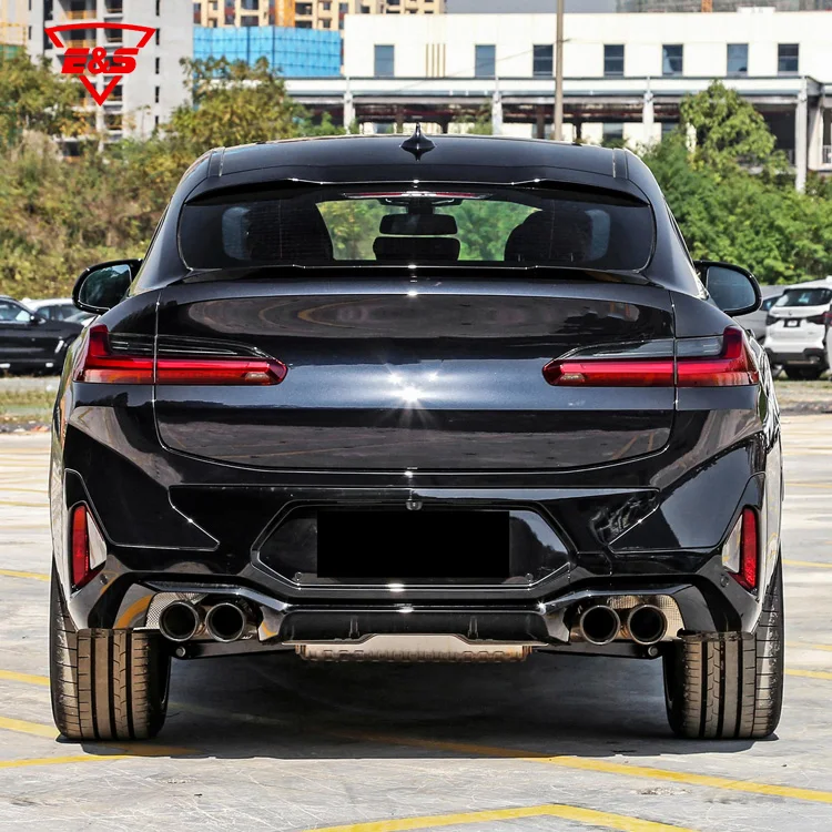 Wholesale Auto Spare Parts Car Bumper With Grille Rear Diffuser F98 X4M Style Bodykit For BMW X4 G02