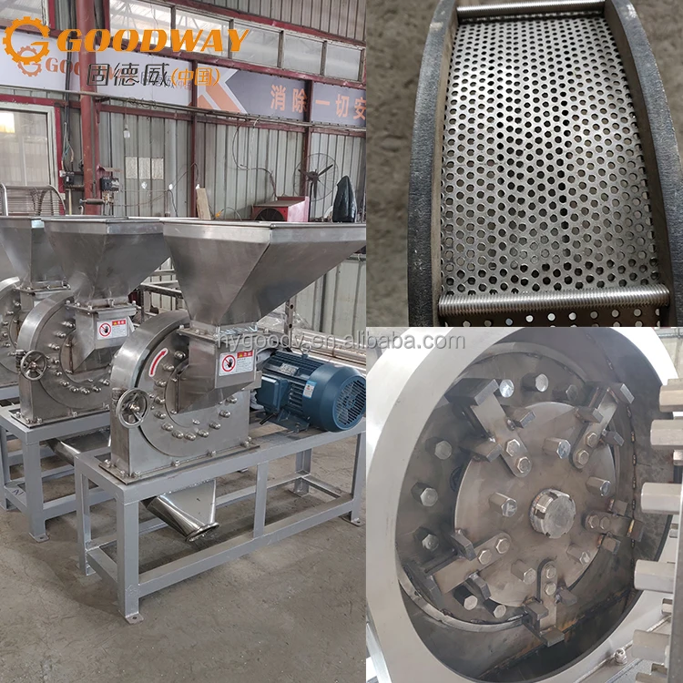 Factory Price Garri Milling Machine Cassava Flour / Leaves Mill Fine Powder Milling