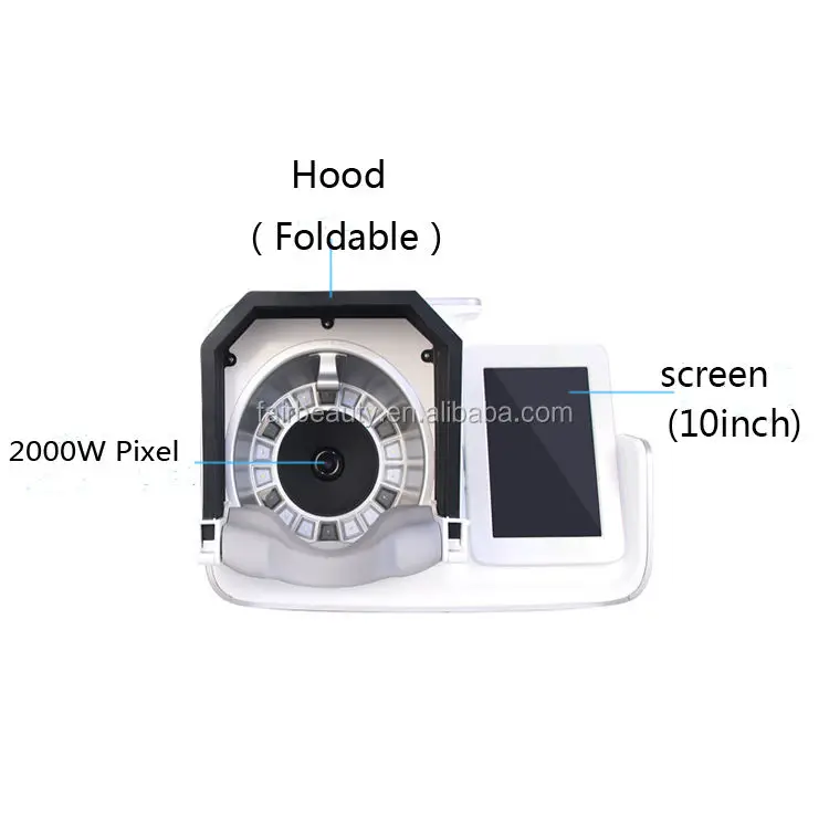 2022 Hot sale UV Light 3D Auto Focus Skin Analyzer Facial Skin Problem Testing Machine