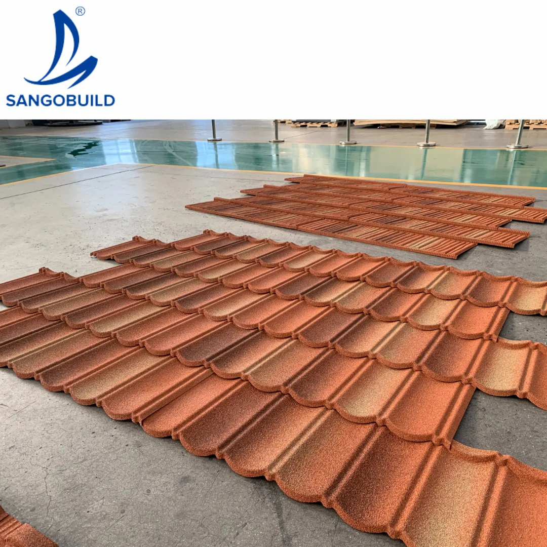 Водонепроницаемая кровельная плитка с покрытием 3 цвета