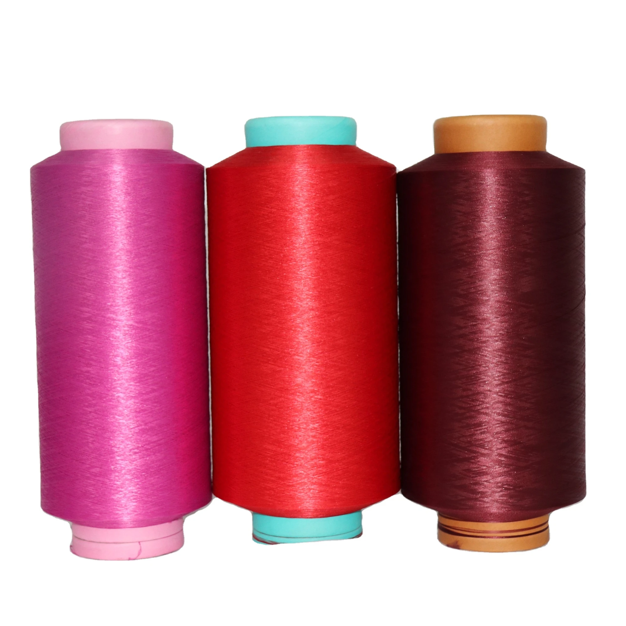polyester dty yarn 300D/96F polyester dty spinning frame regeneration polyester dty yarn