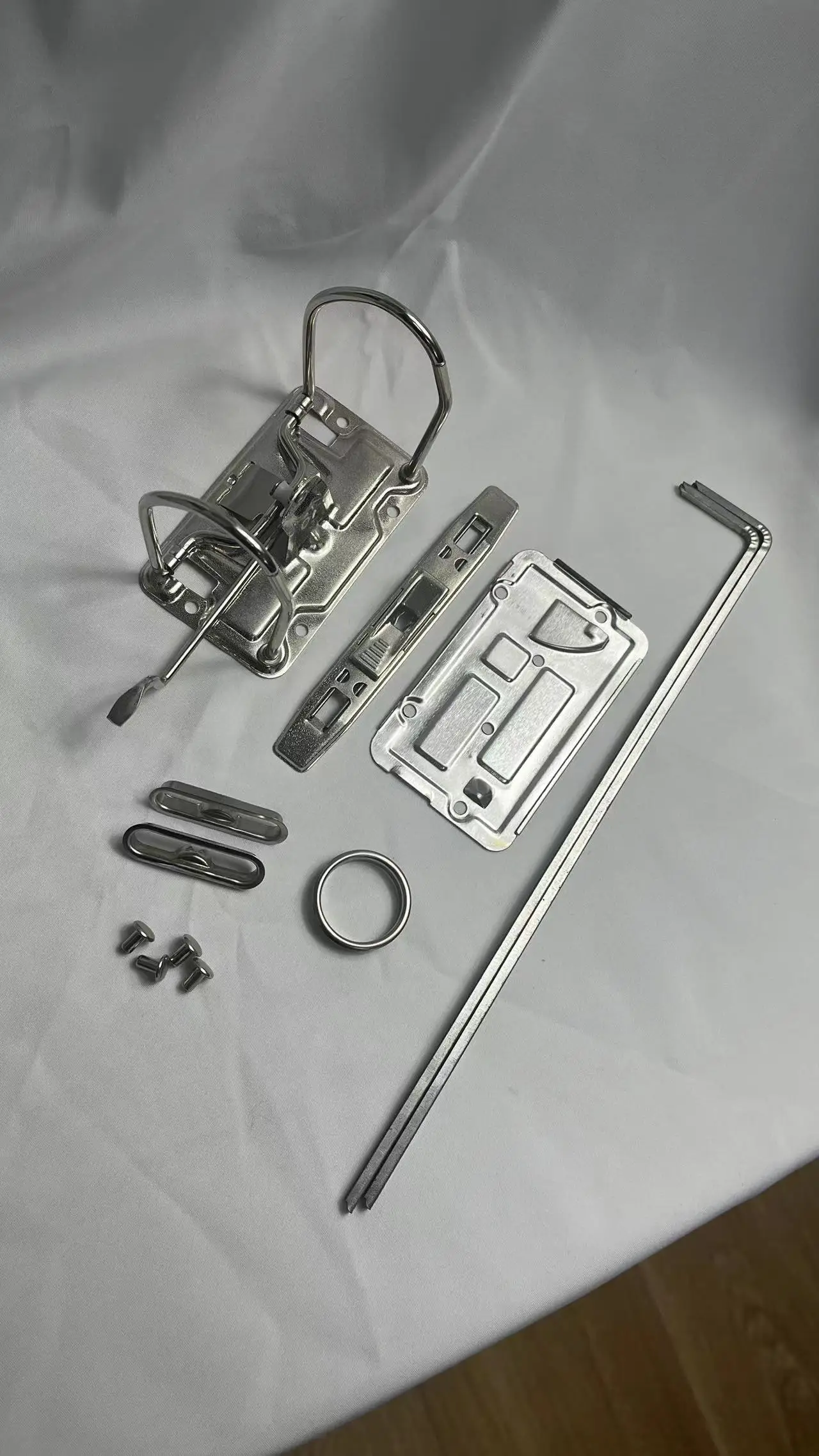 Foshan Factory Custom Suppliers Folder Metal A4 3 Inch Rings Office Cardboard Binder Lever Arch Files Clip Mechanism With Logo