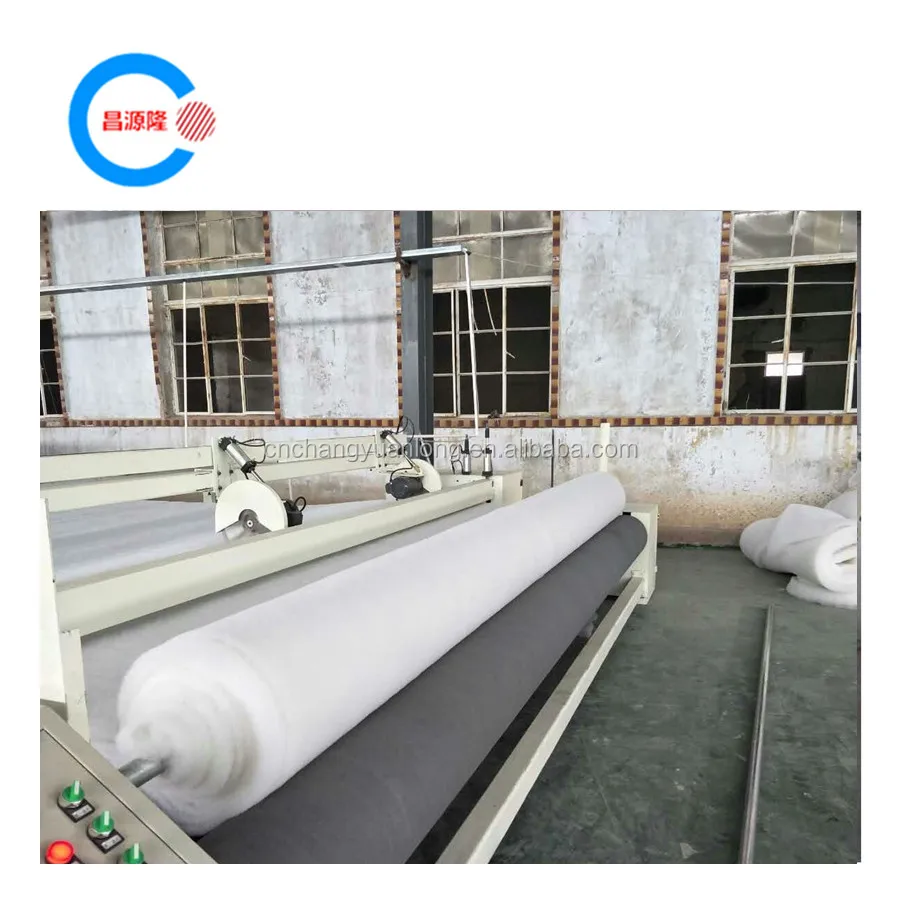 Thermal bonding/bonded polyester fiber wadding production line&Non woven fabric making machine