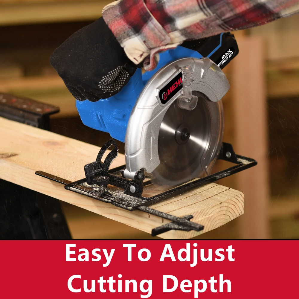 Hehui 20V Cordless Bettry Circular Saw Factory Directly Supply Hand Tool Circular Saw Brushless With Mini Size