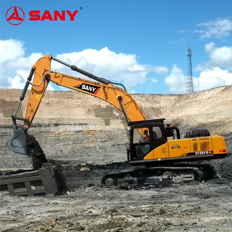 SANY SY500H SY1250H 50 тонн 120 тонн гигантский ковшовый гидравлический экскаватор