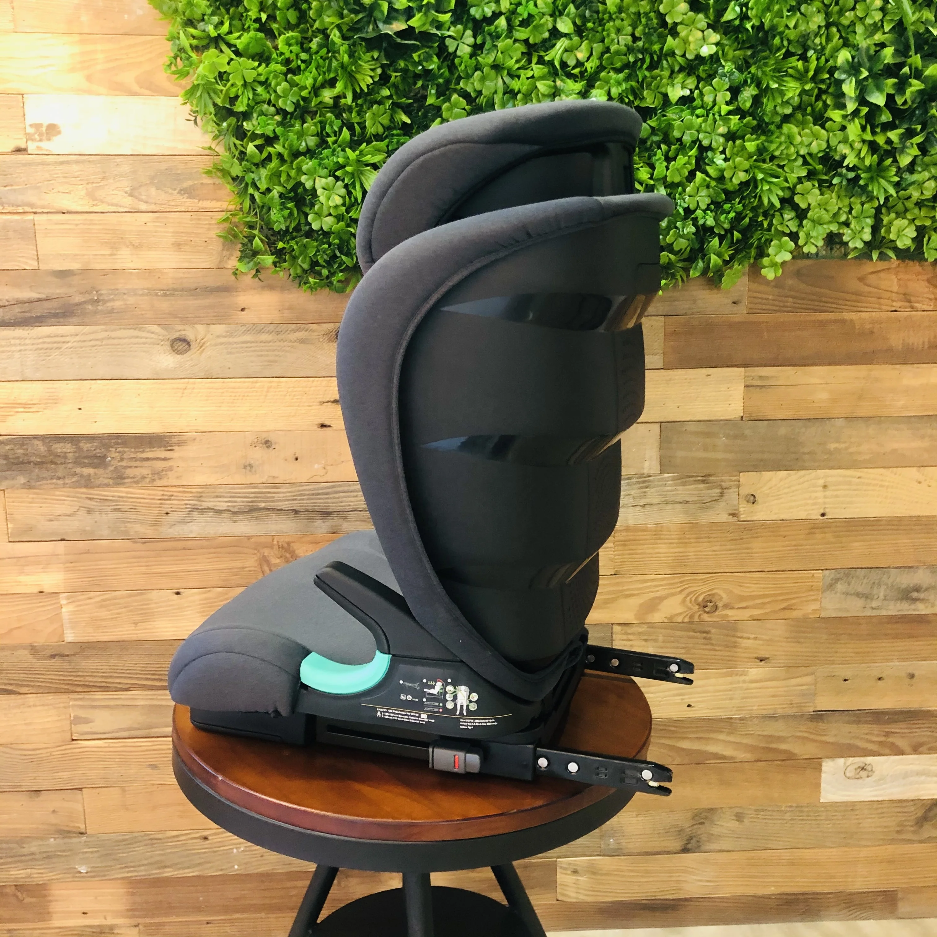 Детское сиденье Brightbebe I-размер 100-150 см усилитель спинки автомобиля с сертификатом isofix R129 Группа 2 + 3 15-36
