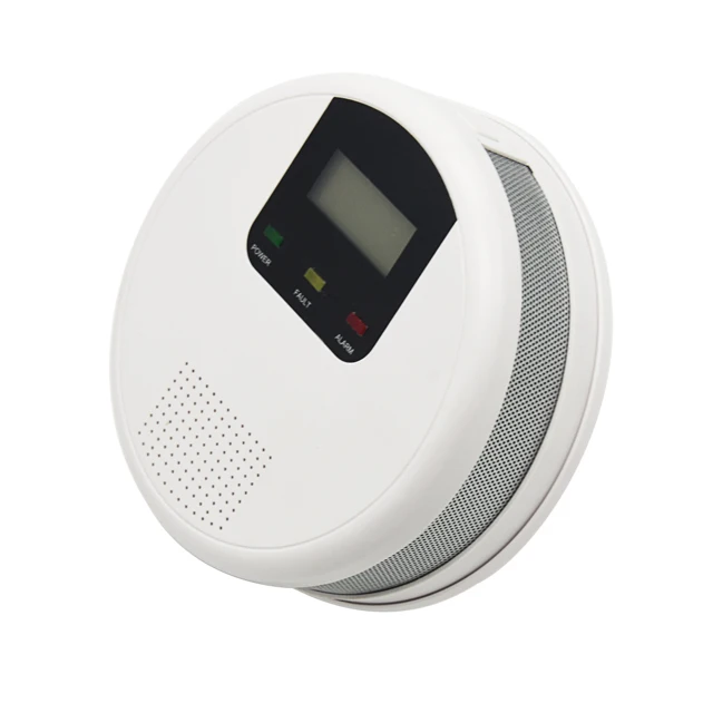 Detectors Gas Sensor Warning Alarm CO Poisoning Carbon Monoxide detector with LCD