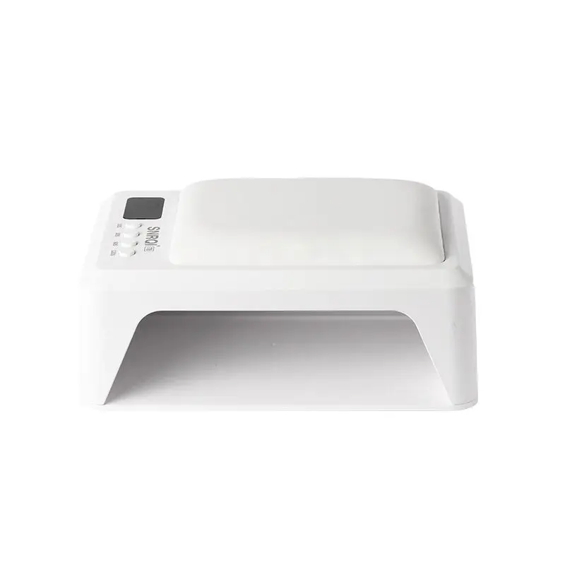New Double Hands Nail Lamp 72W With Hand Pillow Professional Gel Polish Drying Big Space UV LED Manicure Dryer For Salons