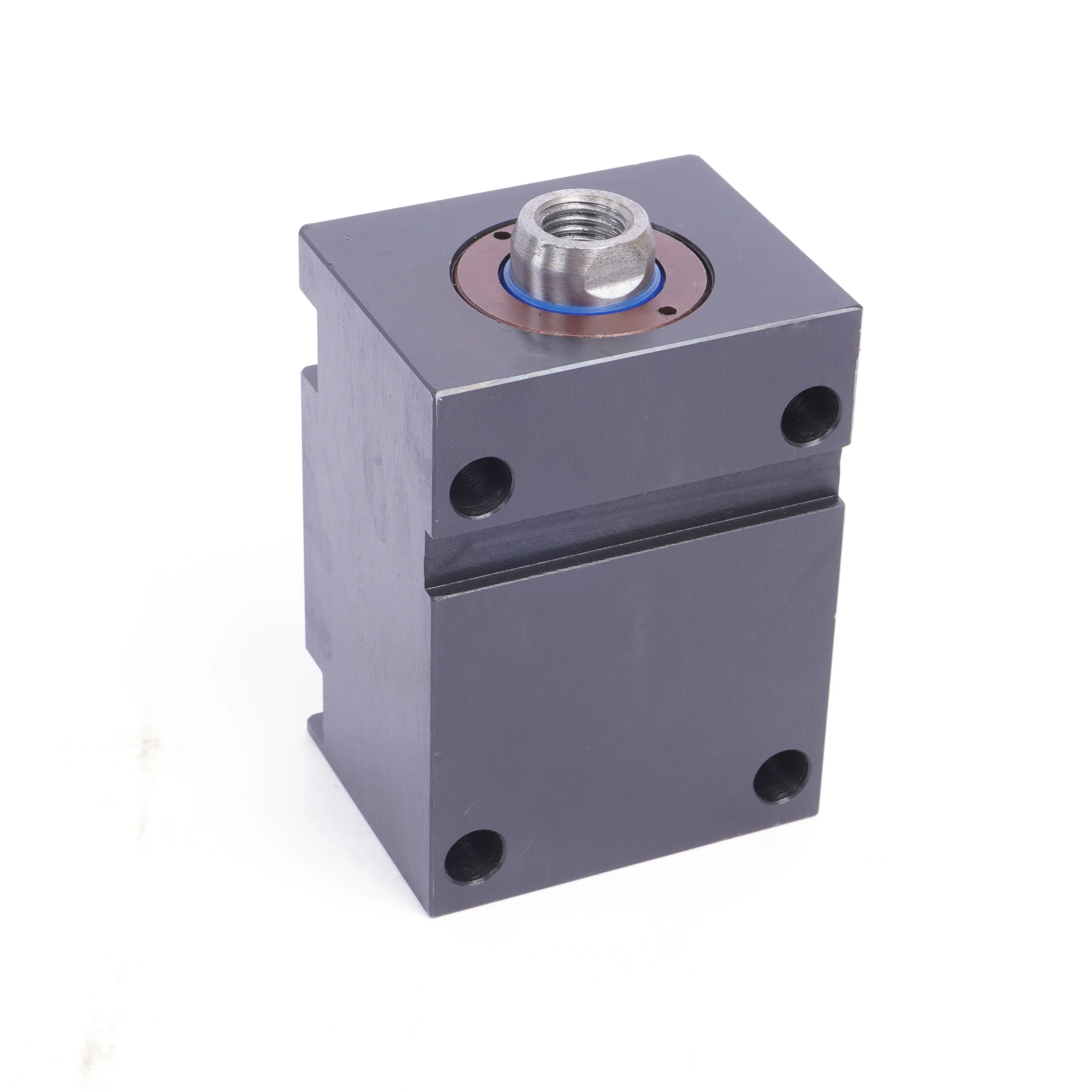 LA32-10N Carbon Steel Compact Hydraulic Cylinder 32mm Bore 10mm Stroke Internal Thread Shenzhen Oil Cylinder Factory