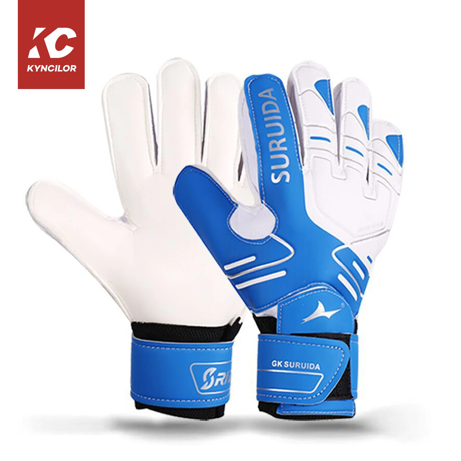 Пользовательские высококачественные спортивные перчатки футбольные для защиты пальцев немецкие латексные мужские вратарские