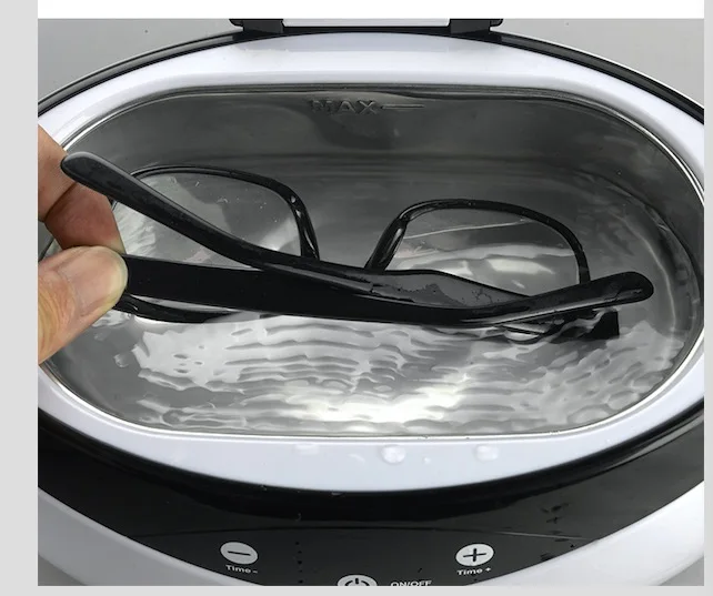 Portable UV-C Sterilizer Mini Home Dental Cleaning Jewelry eyeglass Glasses Ultrasonic Cleaner