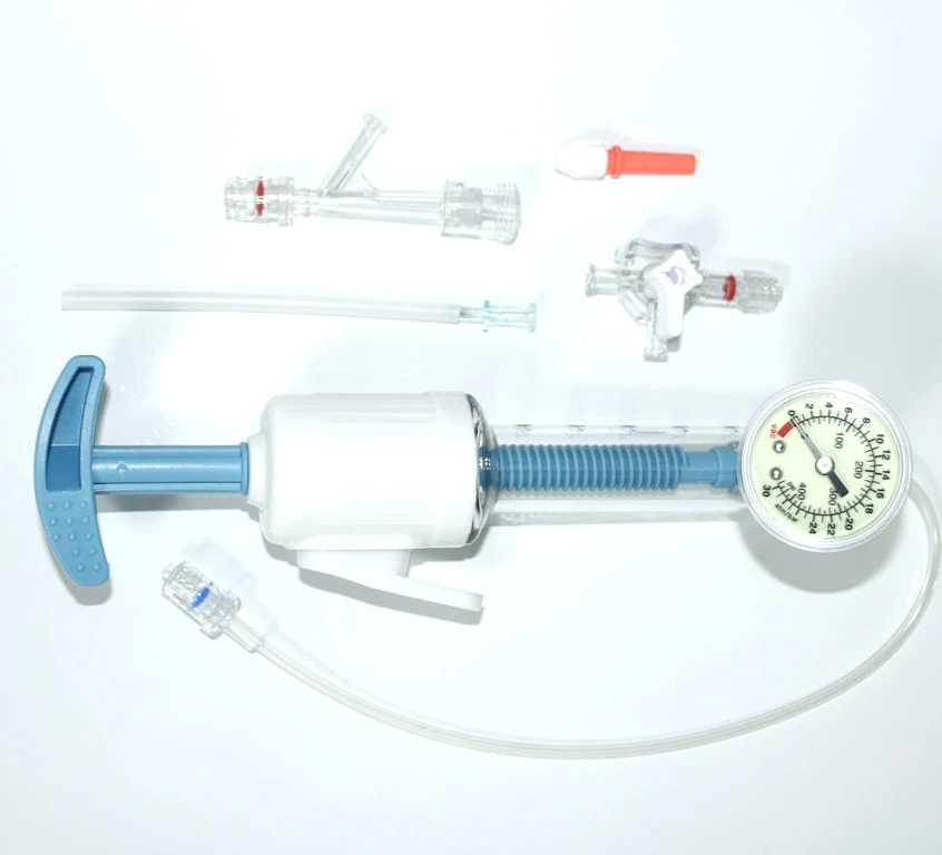 Ortus CE New Disposable Medical Instrument 30ml, 30atm PTCA ballon Indeflator