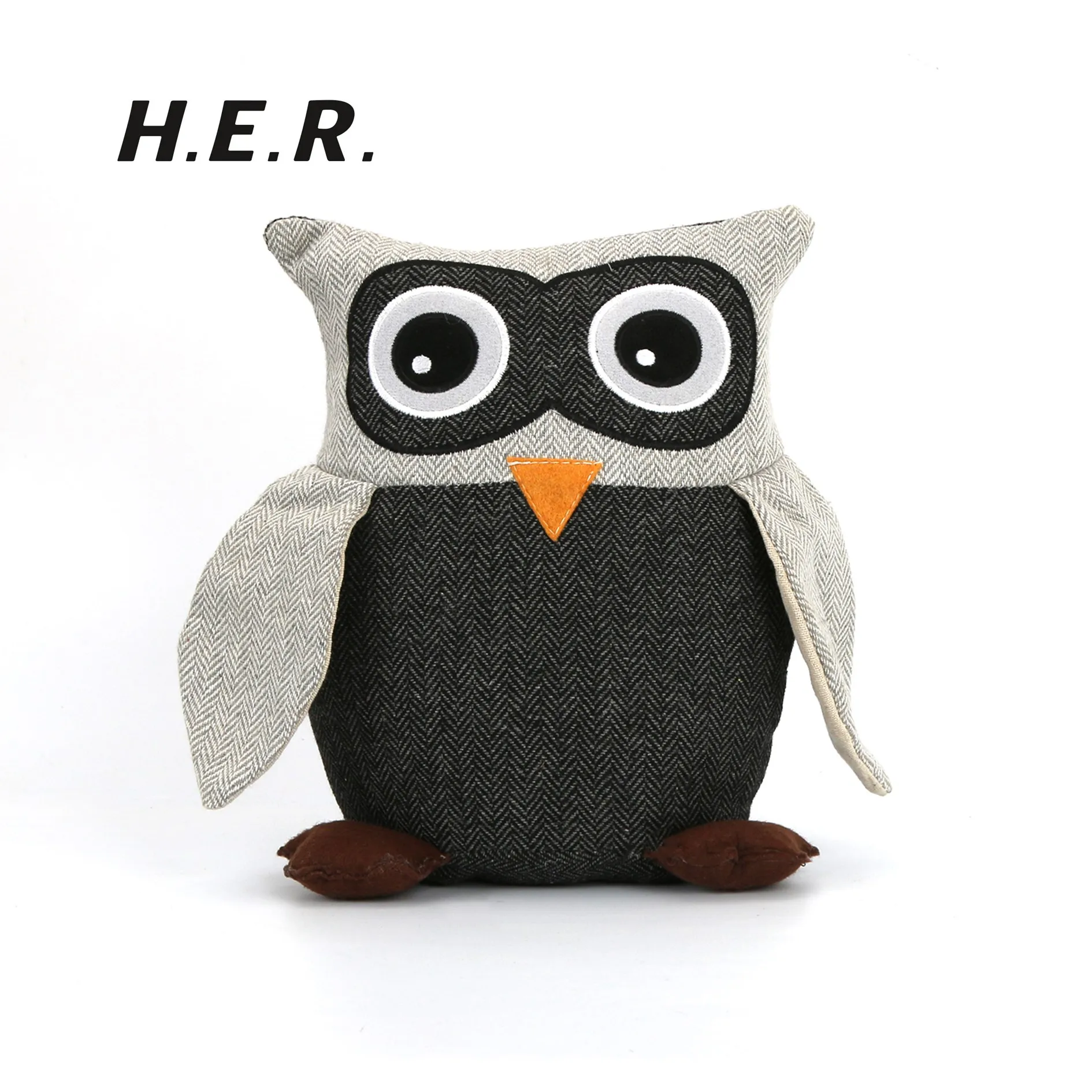 Lovely Cartoon Owl Door Stop Stuffed Animal Door Stopper Fabric Door Stops For Home