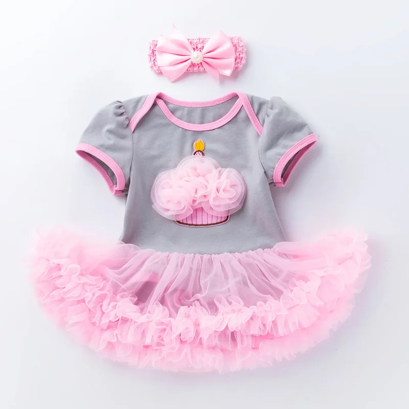2024 summer baby tutu dress kids 2 years baby girl birthday tutu dress toddler girl fit 0-2 support customized sizes