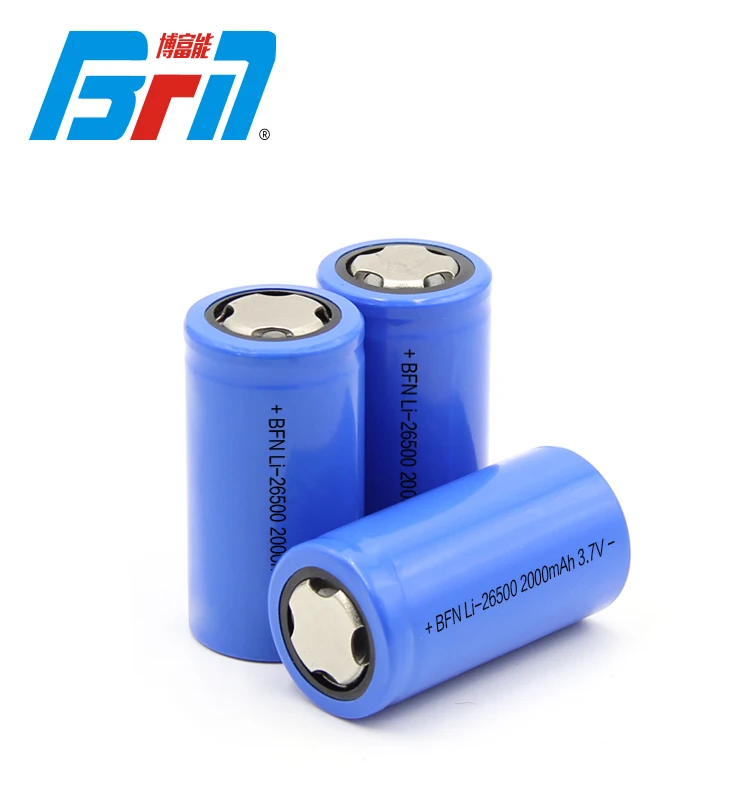 Литий-ионный аккумулятор высокой мощности 10C 26500 2000 мАч для электрической сигареты
