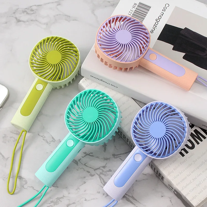 New Handheld Mini Air Conditioner USB Rechargeable Portable Humidifier Mist Cooler Cooling Spray Humidifier Fan For Home W24-252