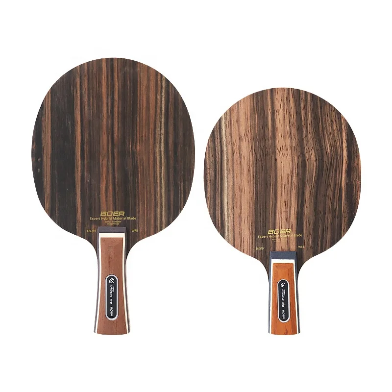 Professional Custom Ebony Table Tennis Blade Ping Pong Blade