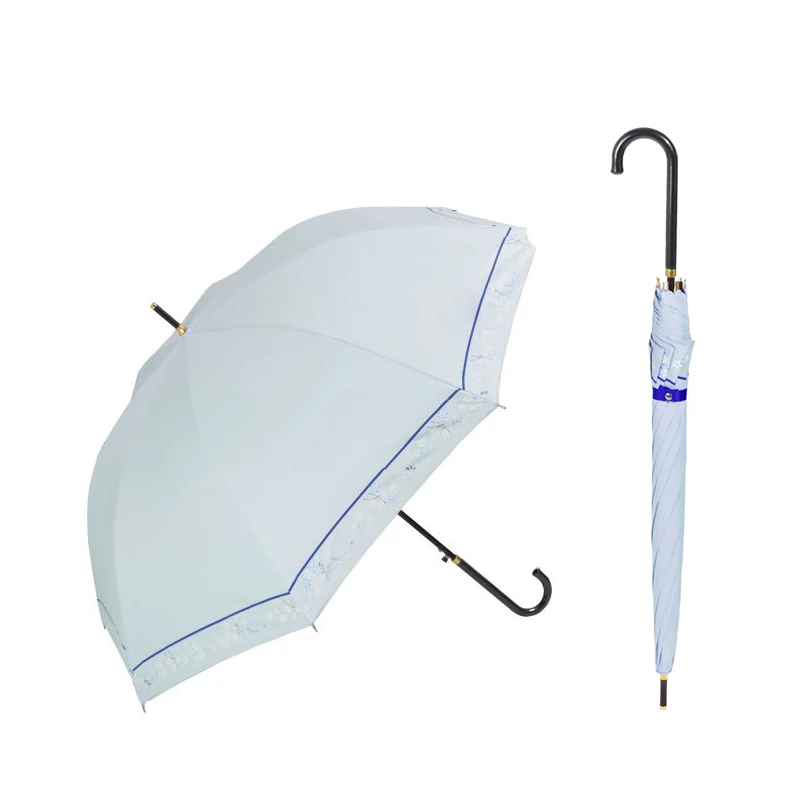 Manufacturer latest long umbrella wholesale business gift advertising umbrella