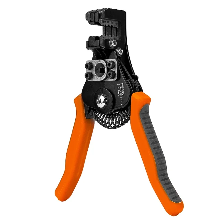Professional Electrician Tools 22-8 AWG Cable Stripper Crimping Plier Automatic Wire Stripper