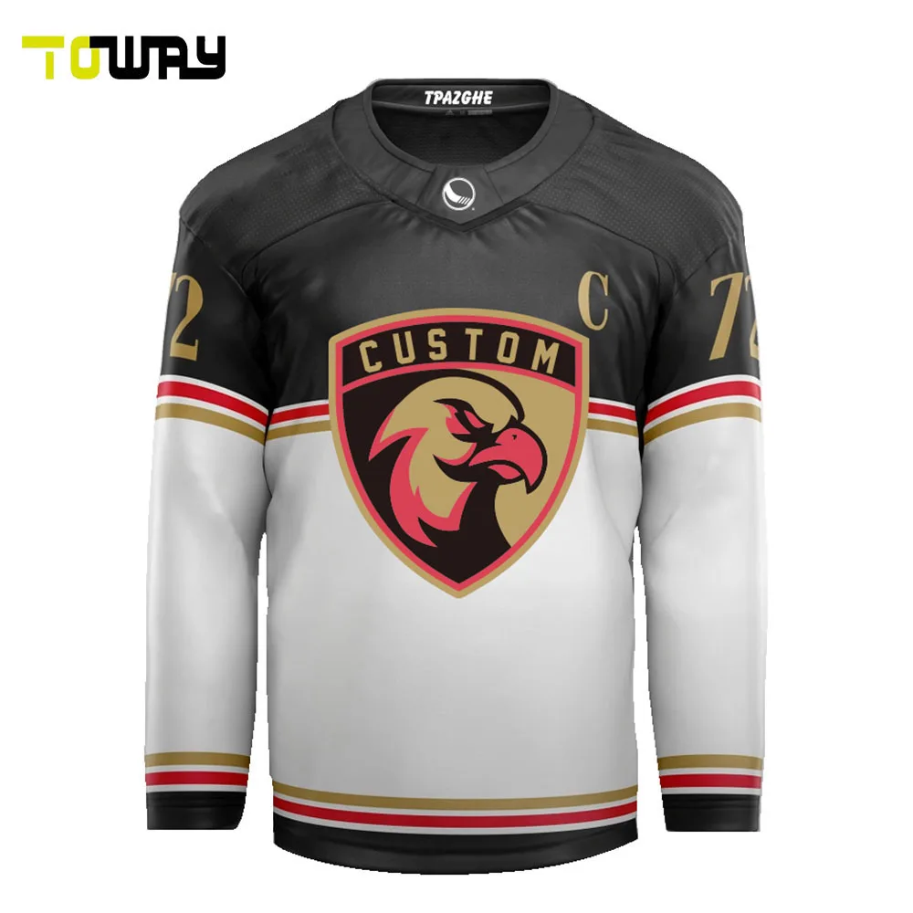 Quick dry Adult Mens ice hockey jersey sewing pattern