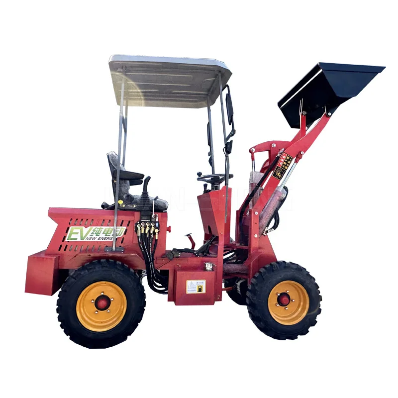 Guaranteed By Quality Service Light Truck Loader 400KG Selflift With Loader Shovel