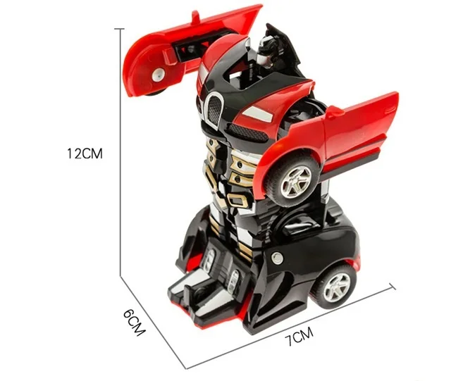 Wholesale  Remote Car Toy Radio Control Transformation Robot  Car Toys For Kids