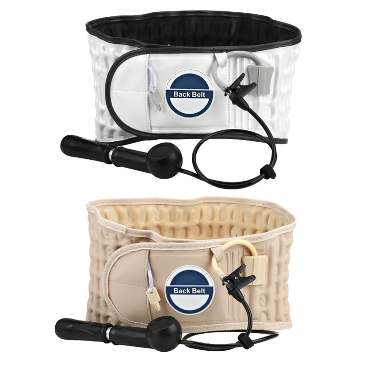 Back Pain Relief Fitness Waist Support Recovery Decompression Lumbar Traction Waist Training Belt