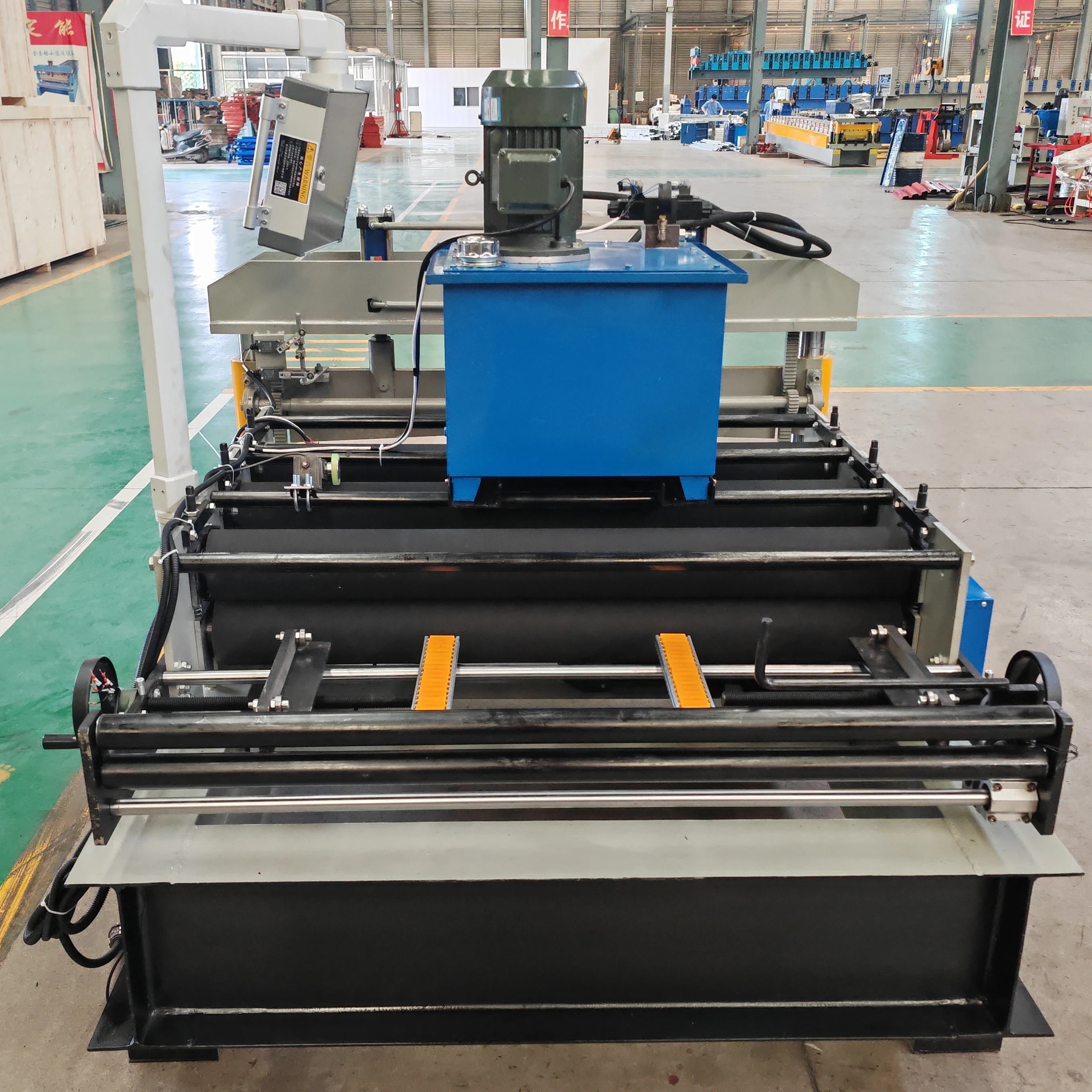 Hot selling product metal coil slitting cutting roll forming machine