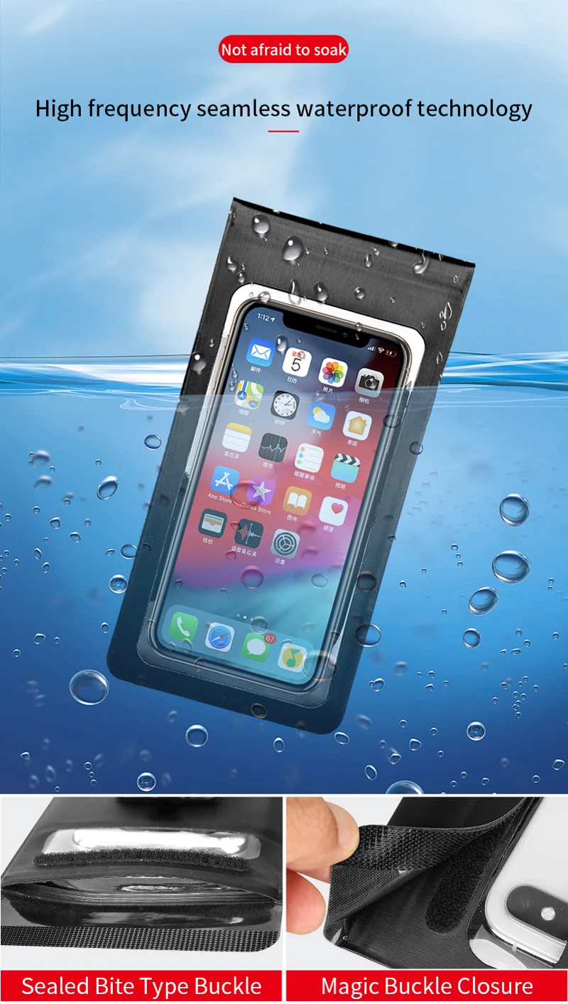 Special design 2022 mobile bag holder bicycle motorcycle waterproof cell phone bag for smartphone