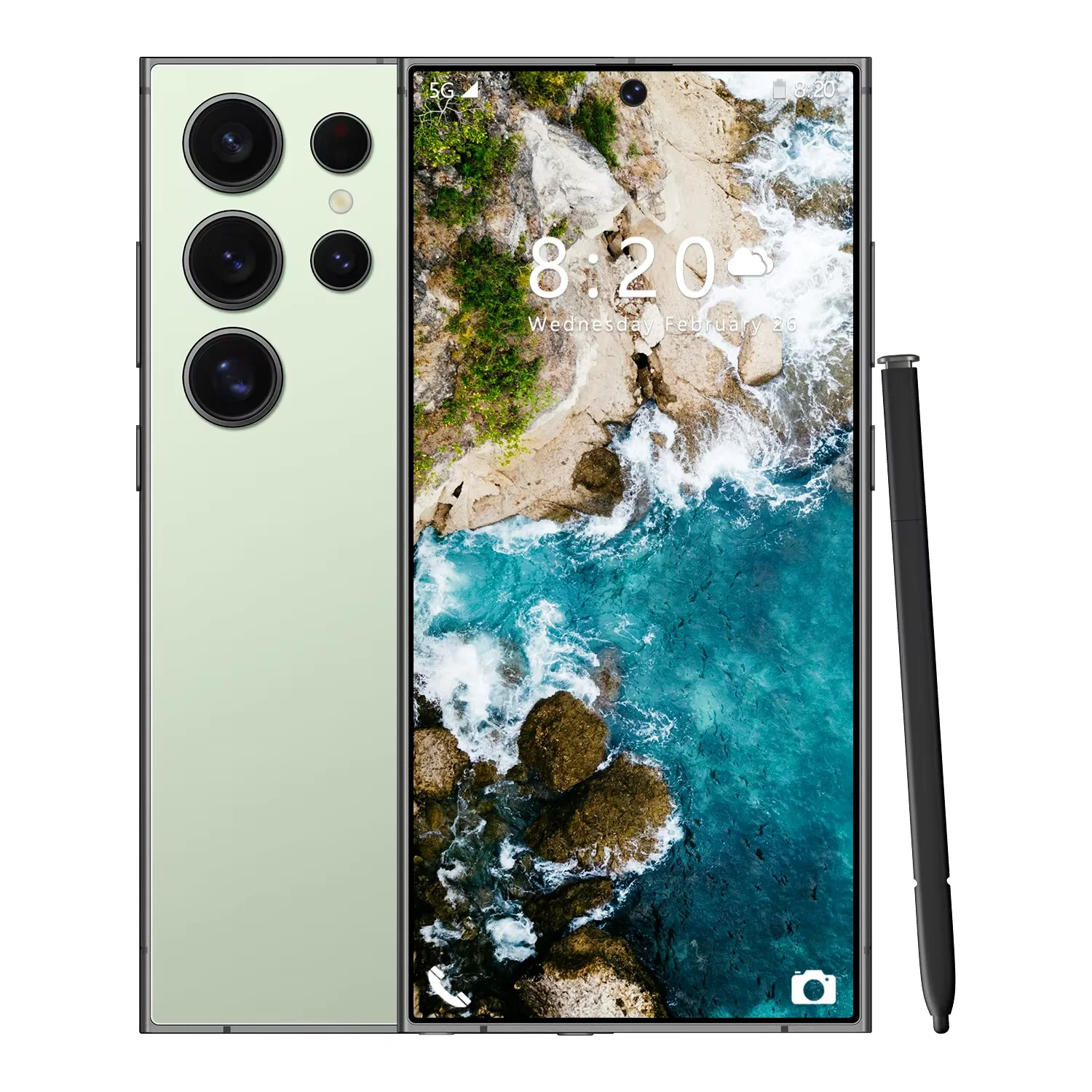 Iconic S24 Ultra 3GB+64GB Best Selling Global 5G Smartphone Cellphones 6.8 inch Screen 48+108MP Android 13 Cheap Cellphones