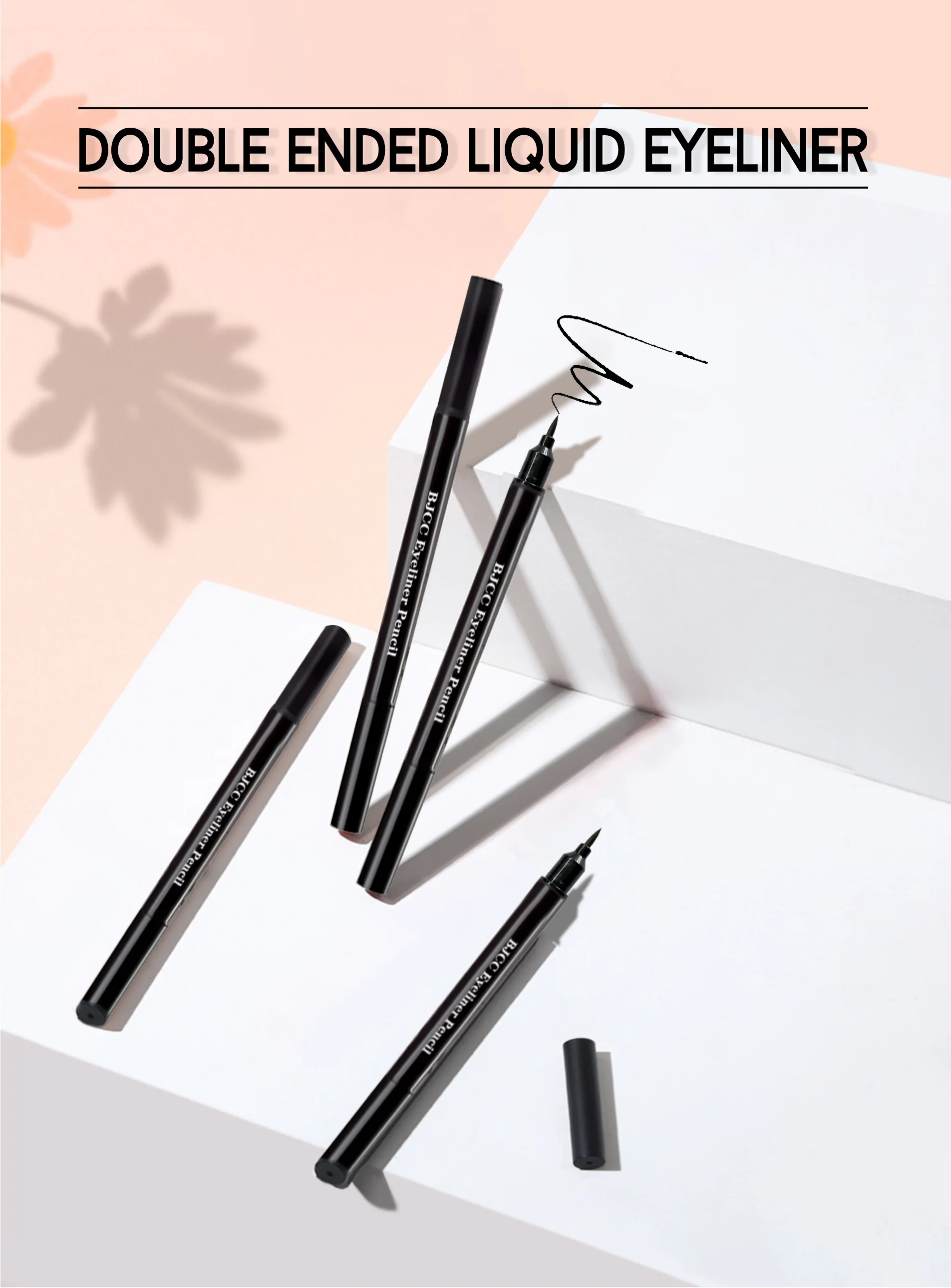 Wholesale Waterproof Makeup Custom Plain Black Eye Liner No Logo Liquid Liner Pen Colorful Neon Resale China Pencil Eyeliner