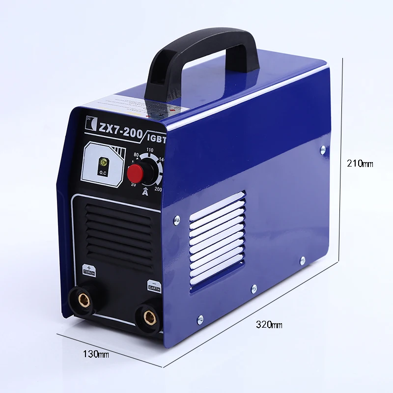 ZX7-200 Portable Electric stick Welder Inverter  Arc Welding Machine IGBT Technology