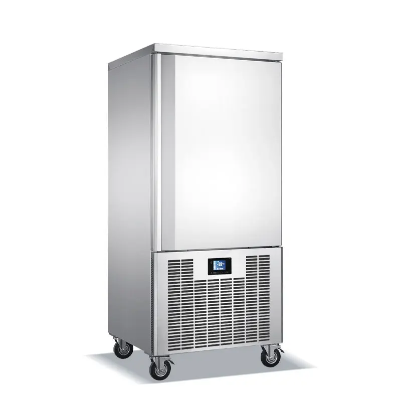 15 Trays Stainless Steel Rapidly Freezer Mini Blast Chiller for sale