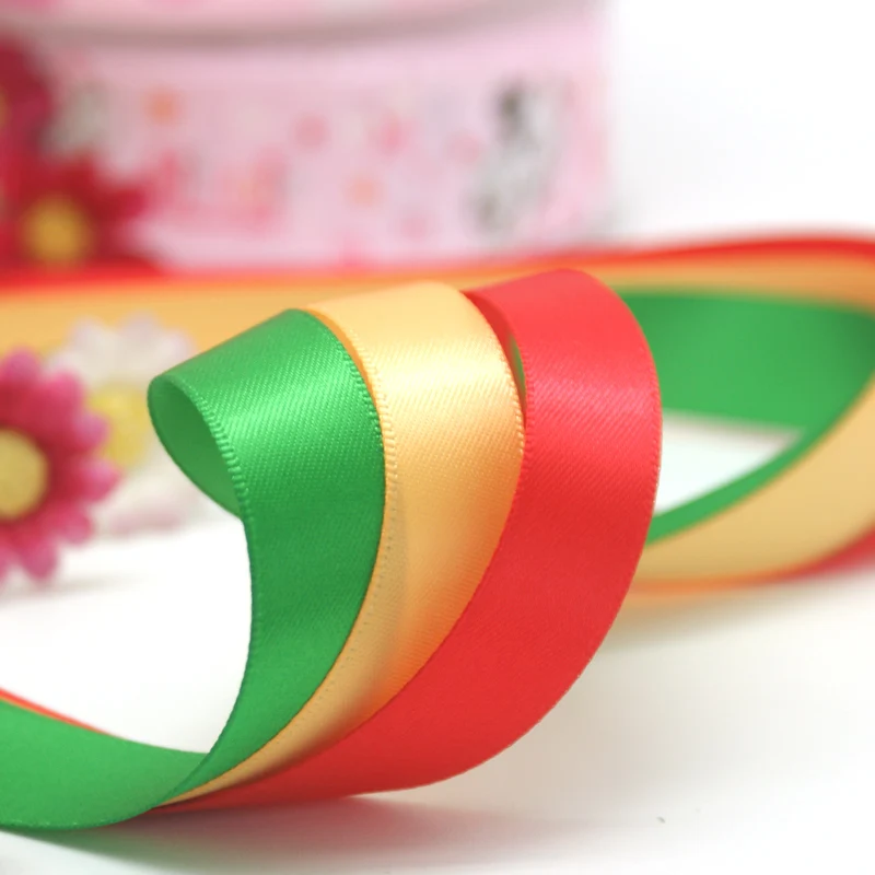 Gordon ribbons satin 100% polyester solid color support