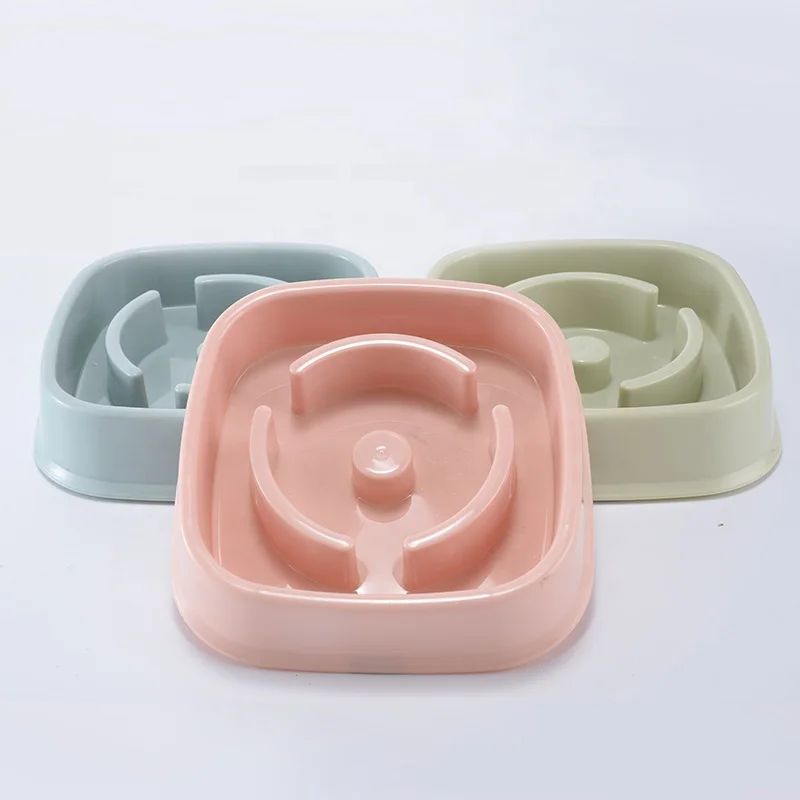 Manufacturer New Design Wholesale Multi-colors Play with Food Slow Feeder Pet Dog Bowls