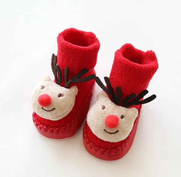 
New Christmas Wholesale Custom Size Cartoon Tube Funny 3D Baby Socks/Baby Socks 3D 
