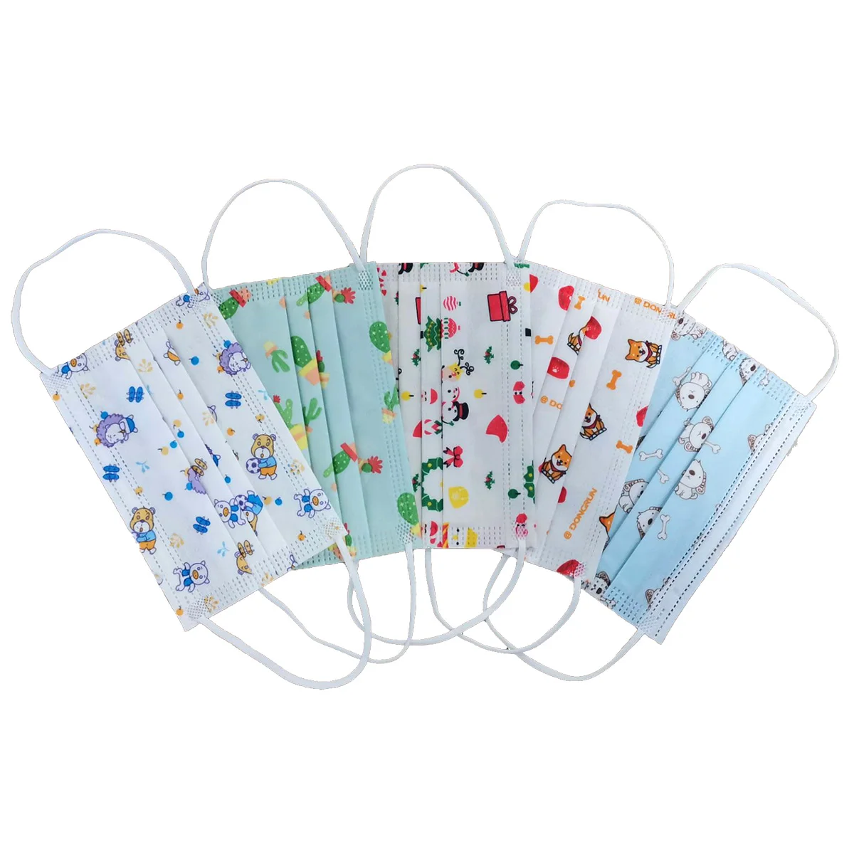 Low Price Safety Lightweight 3 Layers Disposable Earloop Medical Kids Face Mask With Filters Covers Nose Mouth Protection