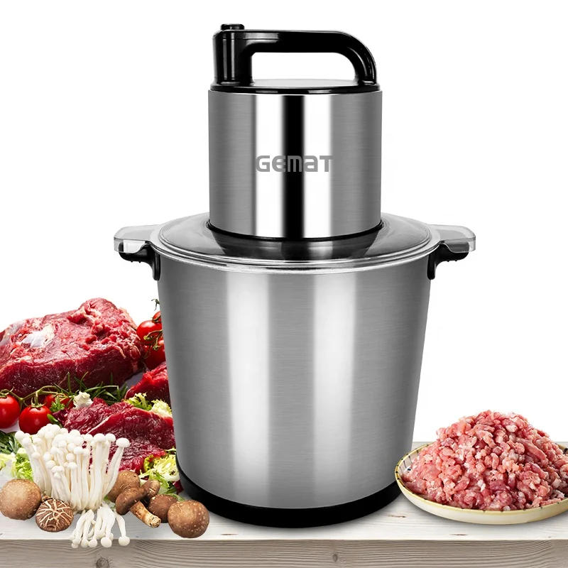 Электрическая мясорубка полностью нержавеющая сталь 220 В 1500 Вт 10 л оптовая продажа машина для yam pounder гигантская