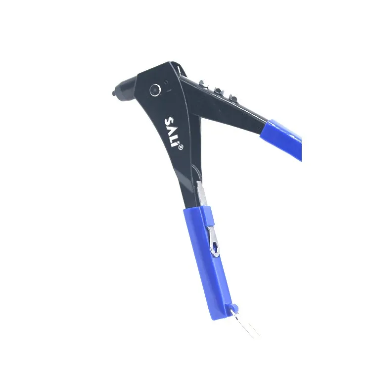 SALI 10 inch labor-saving manual hand riveter gun, high-hardness aluminum alloy riveter gun holder rubber handle riveter