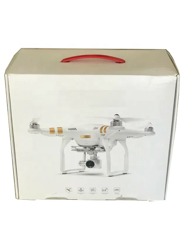 Luxury silver cardboard gift box with plastic tray Custom logo drone accessories packaging boxes HD camera paper boxes
