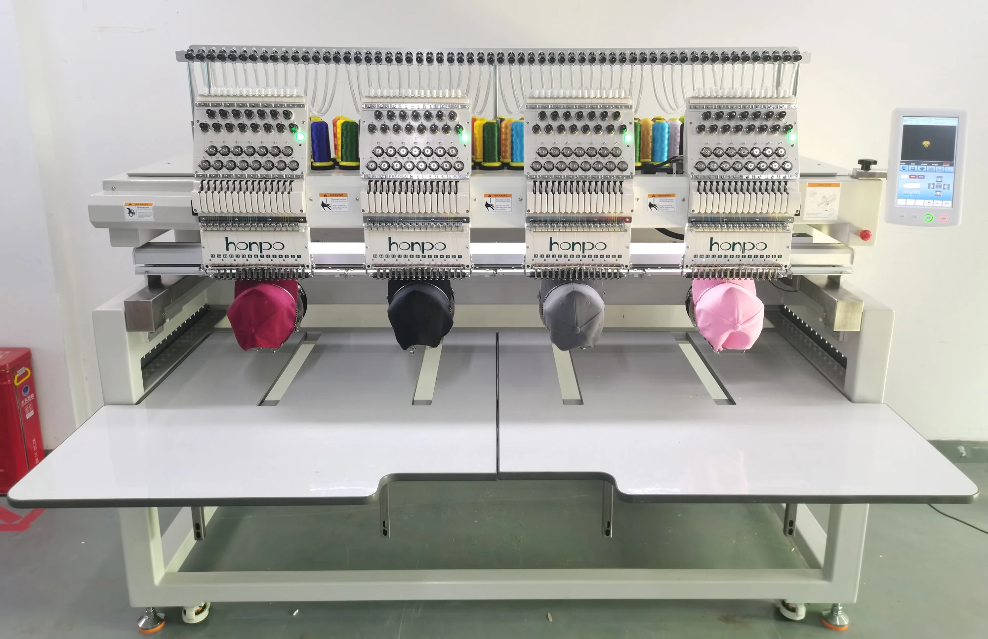 Honpo embroidery machine China single head computer embroidery sewing machine customized with high quality embroidery equipment