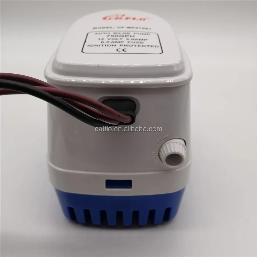 CATFLO 1100GPH marine bilge pump price rule automatic small 12v dc water pump for yacht boat