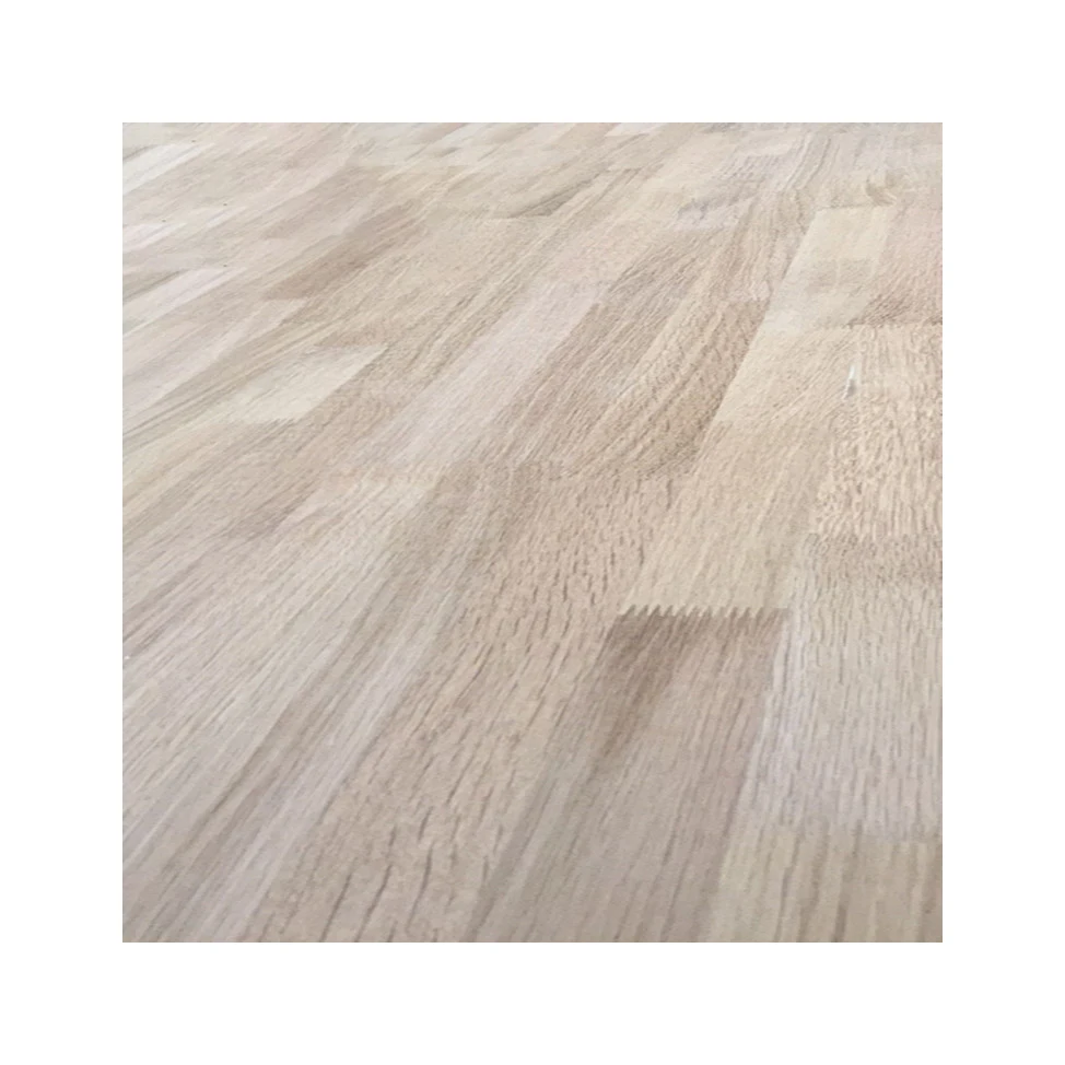 White oak plates edge glue joint board OAK finger joint board panel lumber for indoor outdoor decoration furniture E0E1 FSC