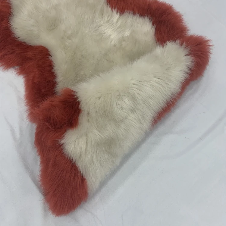 Ворсистый коврик из искусственной овечьей шерсти, Красивая Подушка для сиденья